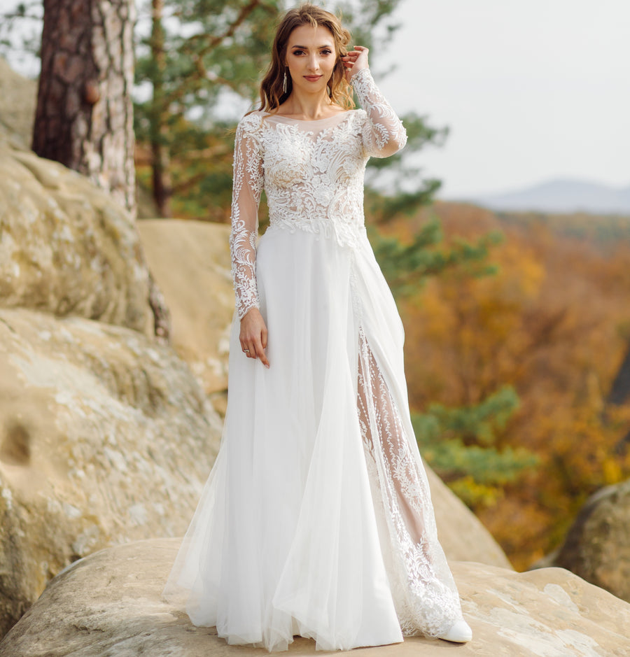 Robe de mariée simple