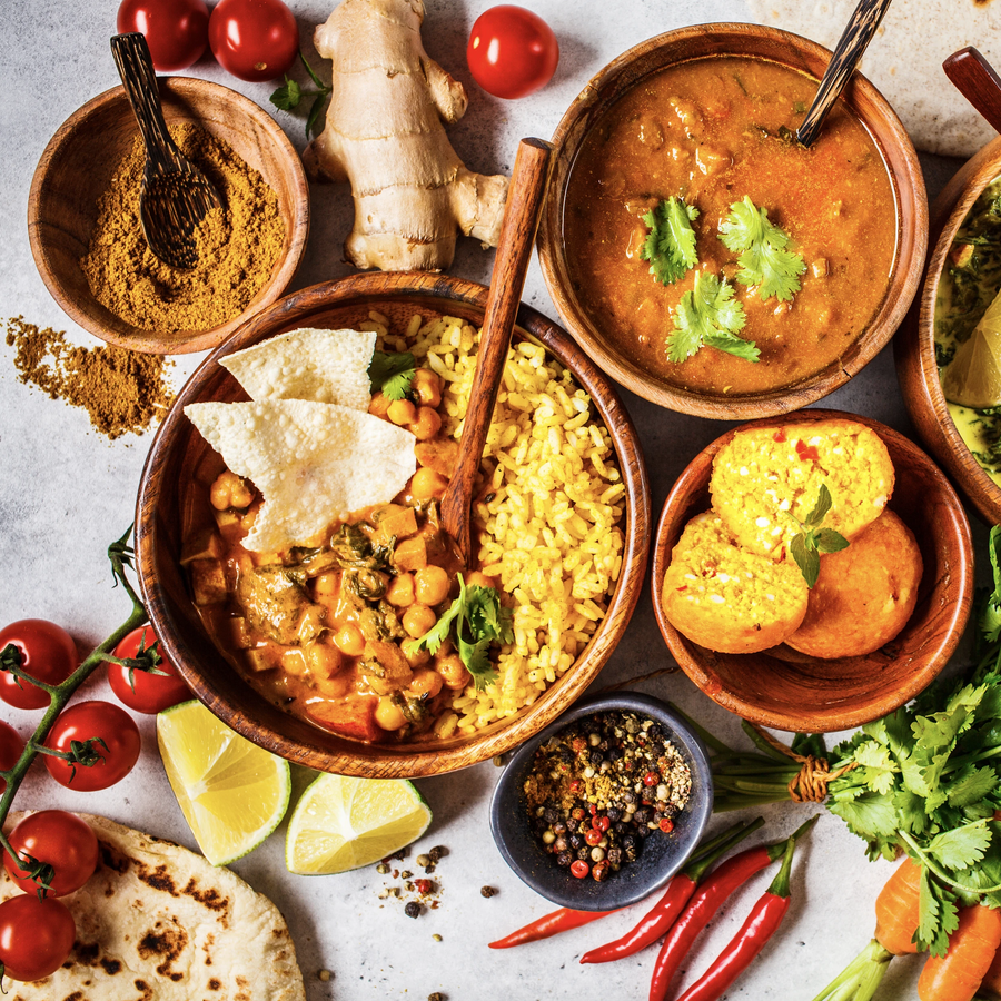Soirée indienne à emporter pour 8 personnes